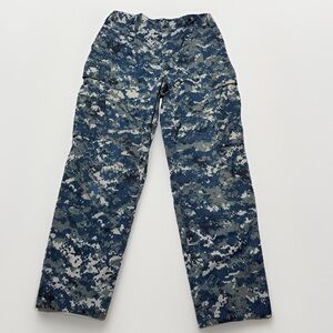 authentic us‎ military navy digital print camo pants, men's waist 26-29" #1466